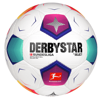 DERBYSTAR Bundesliga Sitzball Brillant APS v25 Unisex Weiss